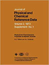 JOURNAL OF PHYSICAL AND CHEMICAL REFERENCE DATA封面